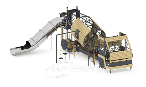 Игровой комплекс Industrial Г-2318 Бетономешалка